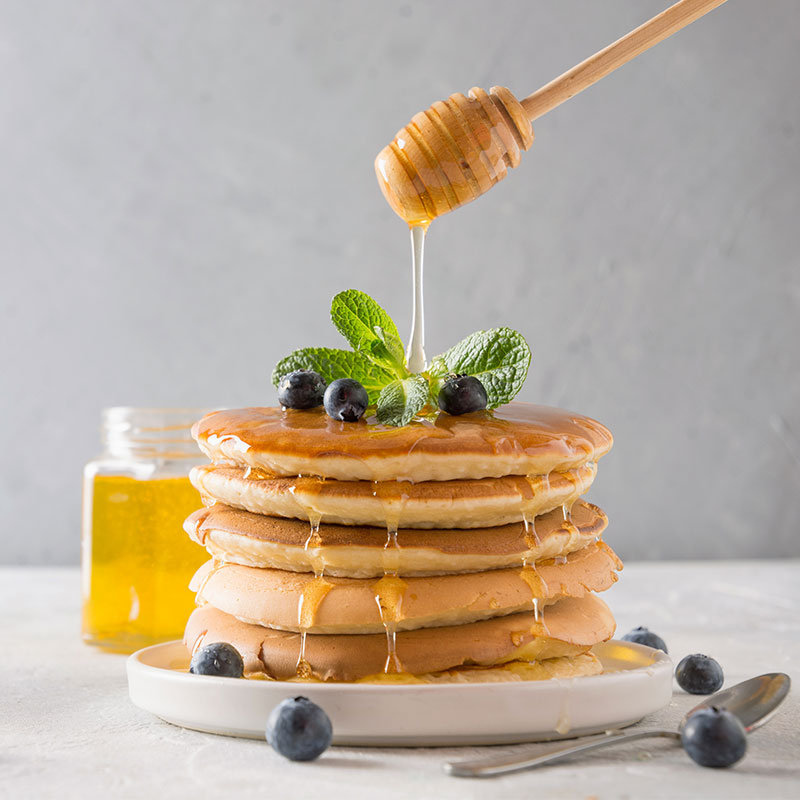 Pancakes με μέλι Άνθημα